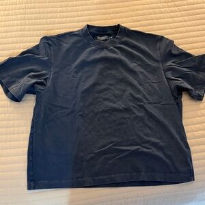 Abercrombie & Fitch Dark Blue Short Sleeve Tee
